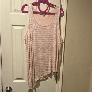 Juicy Couture Pink Asymmetrical Sleeveless Tank